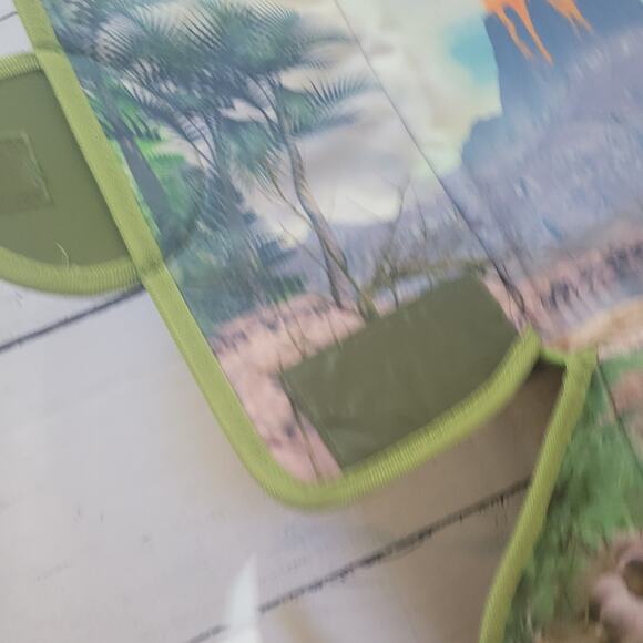 Lakeshore Kids Dinosaur Adventure Backpack Fold Out Play Mat Adjustable - Picture 6 of 9